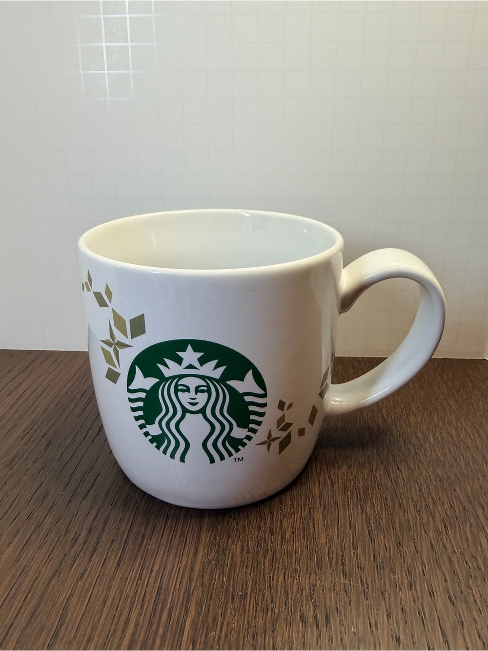Starbucks 2013 Holiday Collection White Ceramic Mug